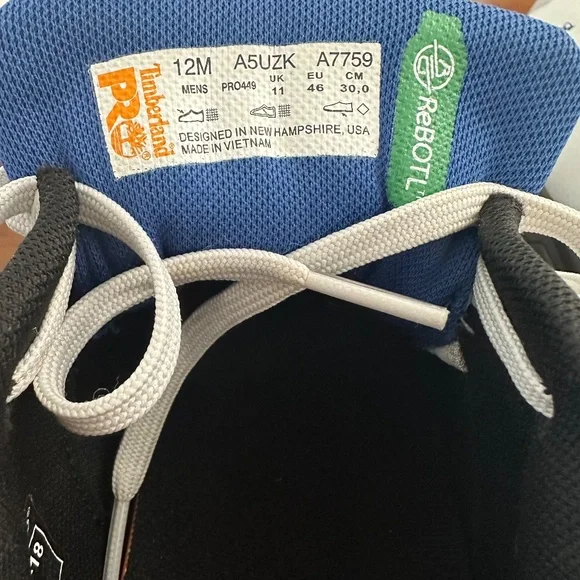 Timberland PRO Men's Overdrive Composite Safety Toe Work Shoes Size 12M - Picture 10 of 12